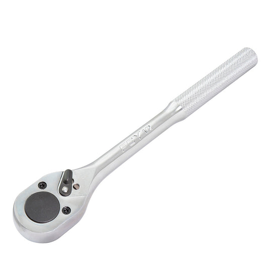 Matraca reversible cromada, para dado cuadro de 1/2" Foy