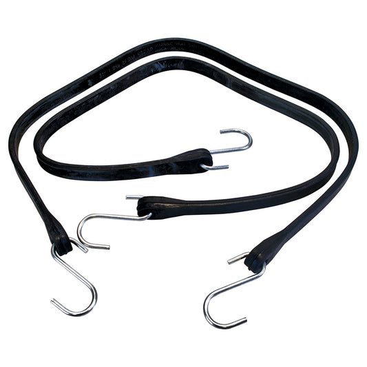 Sujetadores de hule 41", 2 piezas Surtek