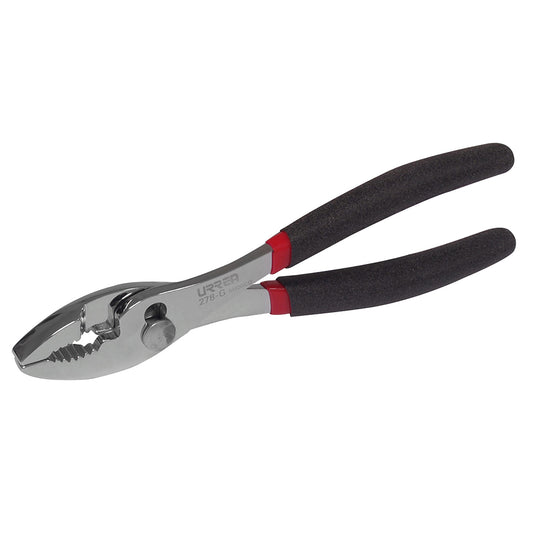 Pinza para mecánico mango rubber grip de 8" Urrea