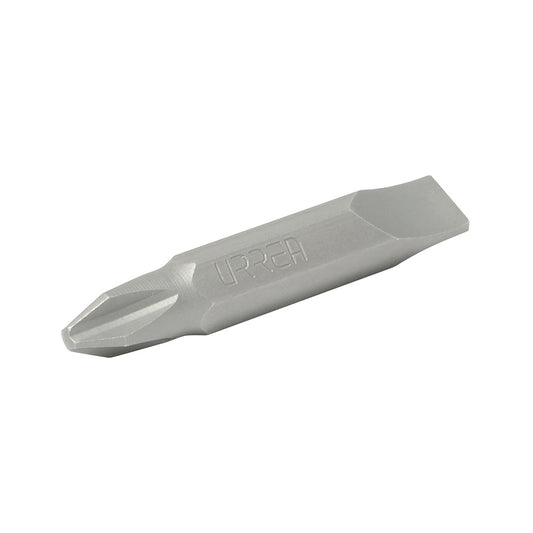 Punta doble intercambiable Phillips #2 y plana 8-10" para destornillador hexágono de 1/4" Urrea