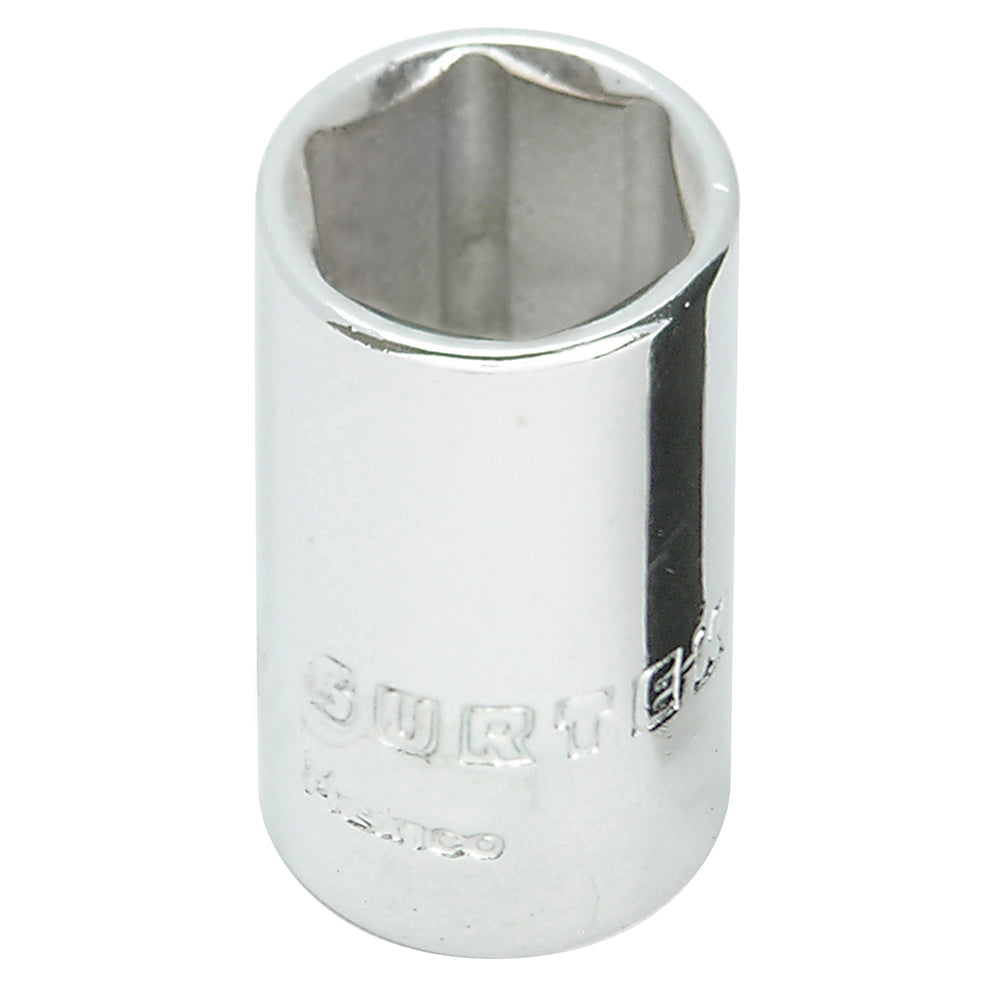 Dado cuadro de 1/4", 6 puntas, en pulgadas, 5/16" Surtek