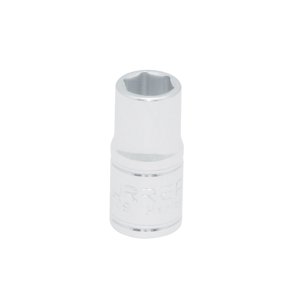 Dado cuadro de 1/4", 6 puntas, en pulgadas, 3/16" Urrea