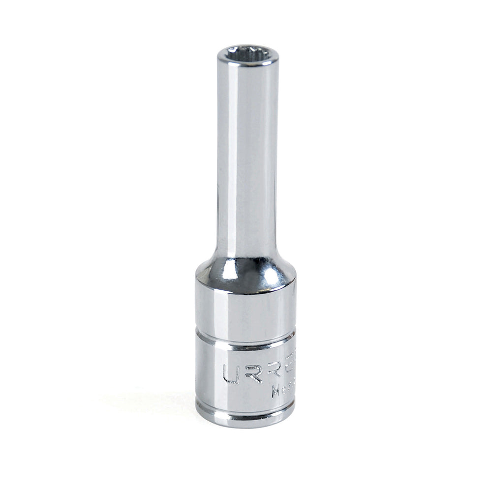 Dado largo cuadro de 3/8", 12 puntas, en pulgadas, 3/8" Urrea