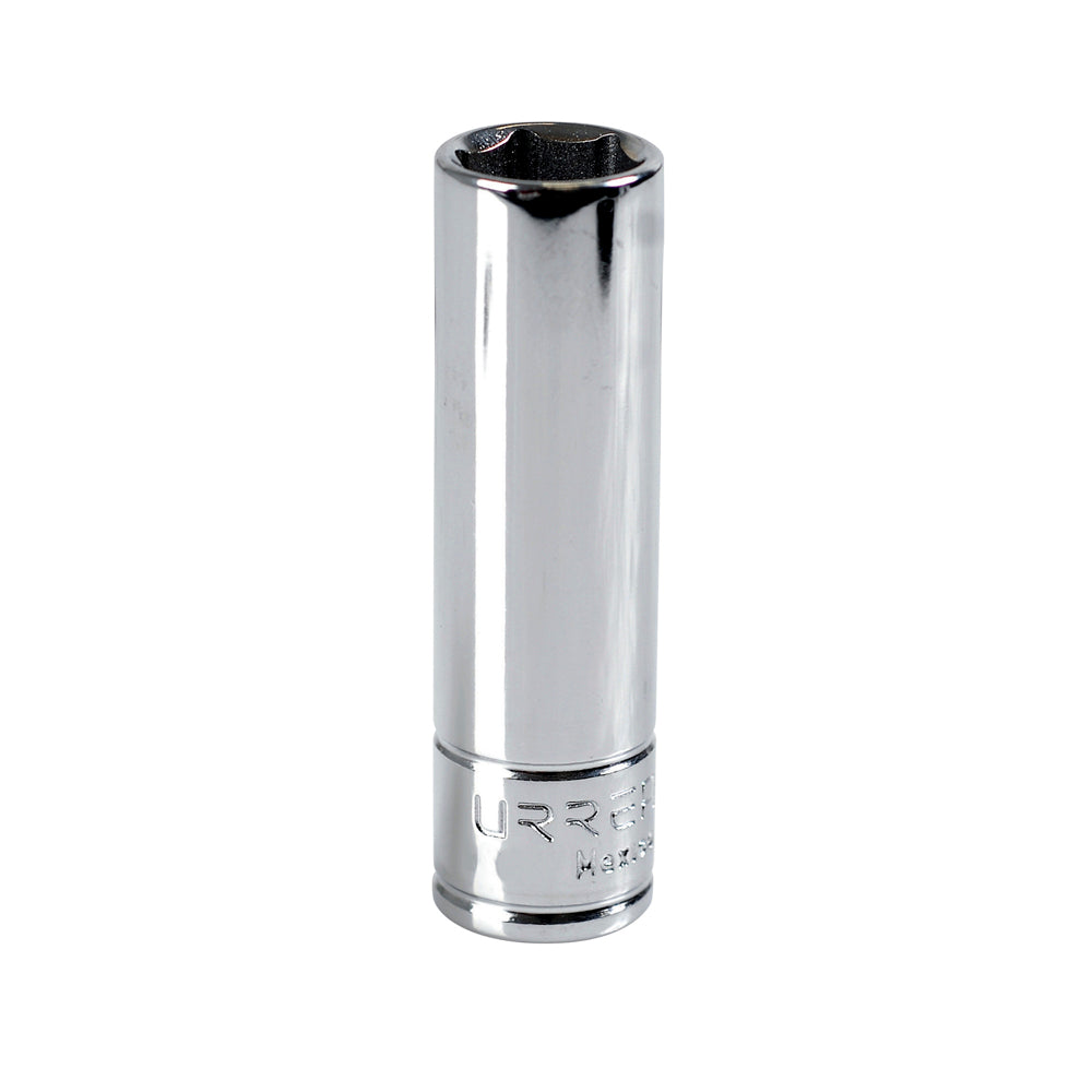 Dado largo cuadro de 3/8", 6 puntas, en pulgadas, 3/4" Urrea