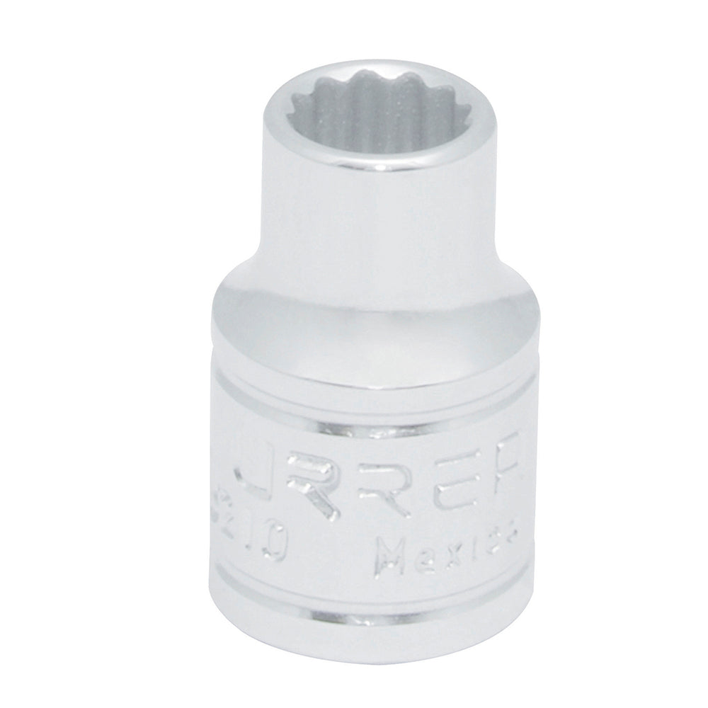 Dado cuadro de 3/8", 12 puntas, en pulgadas, 1/4" Urrea