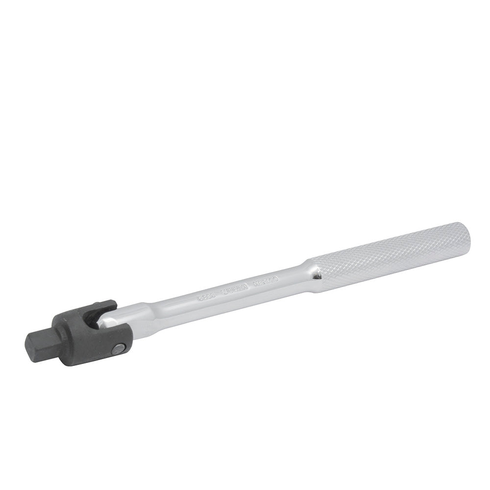 Mango articulado cromado para dado cuadro de 3/8", 7-13/16" Urrea