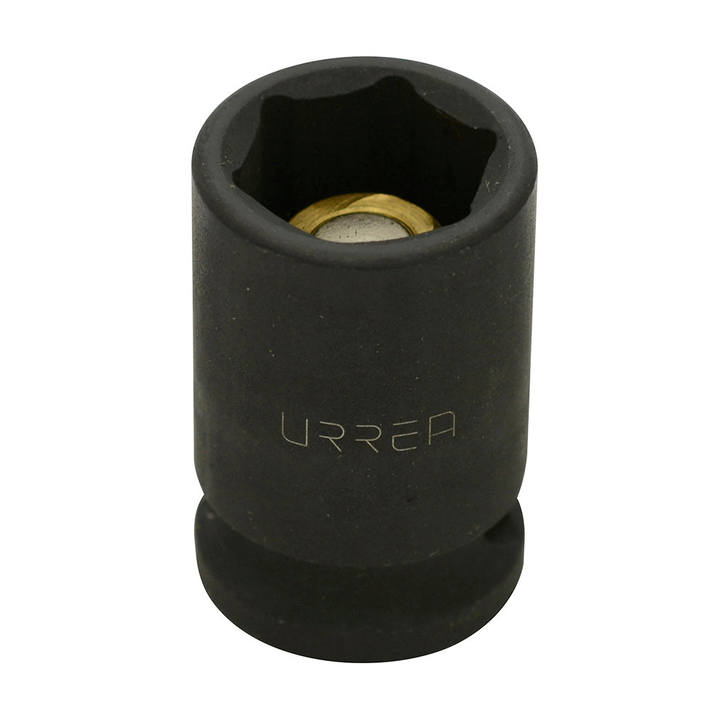 Dado de impacto con imán cuadro de 3/8", 6 puntas, en pulgadas, 1/2" Urrea