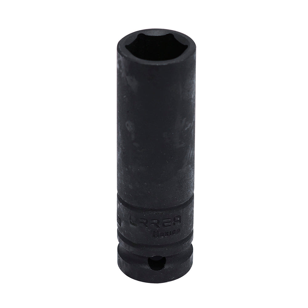 Dado de impacto pared delgada cuadro de 1/2", 6 puntas, métrico, 18 mm Urrea