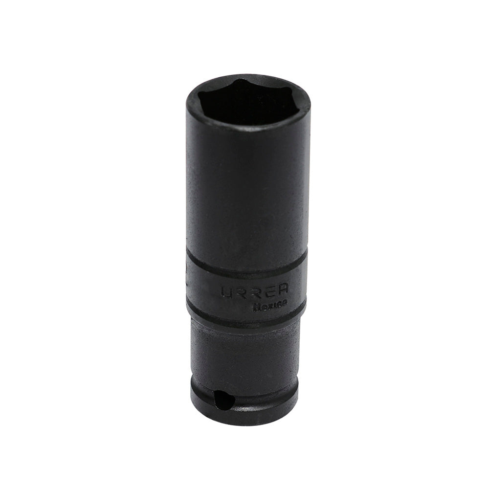 Dado de impacto pared delgada cuadro de 1/2", 6 puntas, métrico, 21 mm Urrea