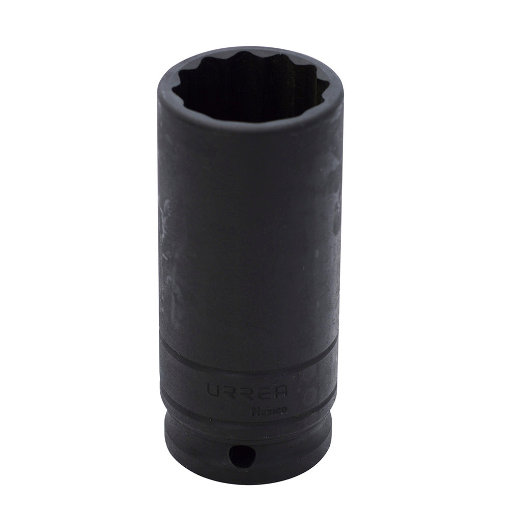 Dado de impacto largo cuadro de 1/2", 12 puntas, en pulgadas, 1-7/16" Urrea
