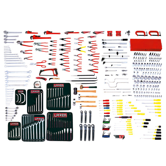 Juego maestro industrial combinado 397 piezas, sin gabinete Urrea