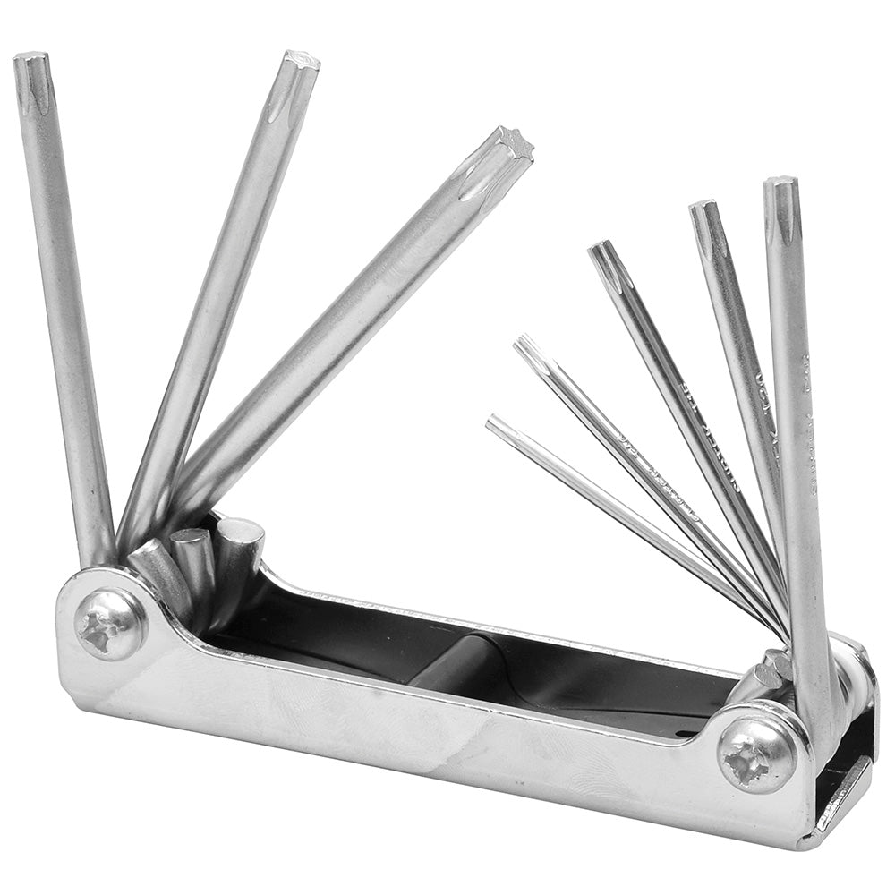 Juego de llaves torx tipo navaja, 8 piezas Surtek