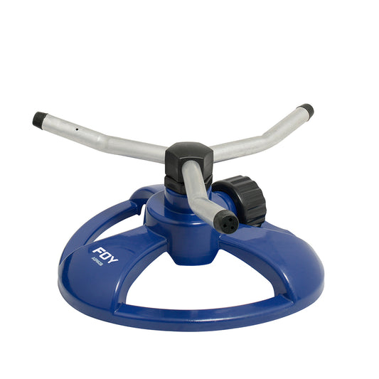 Aspersor estacionario con base metálica de 3 brazos, 3/4" GHT Foy