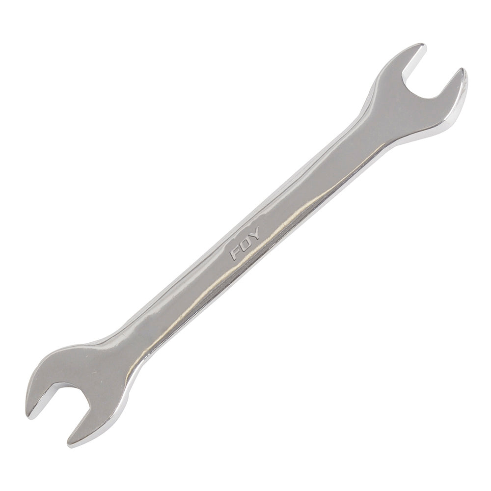 Llave española pulido espejo métrica, 8 x 9 mm Foy