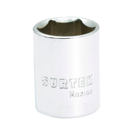 Dado cuadro de 3/8", 6 puntas, en pulgadas, 1" Surtek