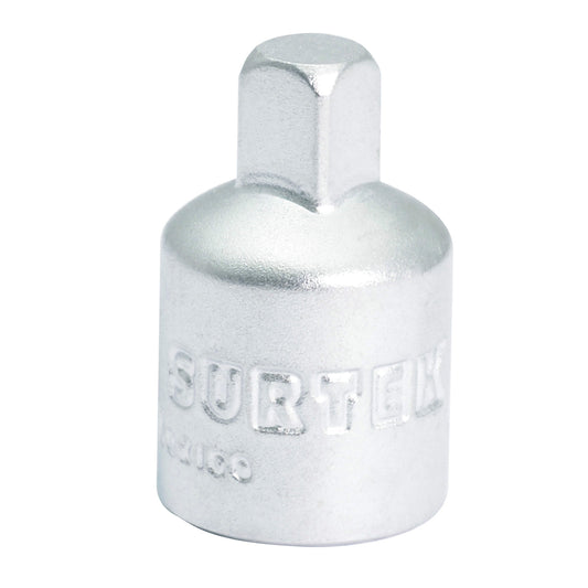 Adaptador para dado cuadro de 3/8" hembra a 1/4" macho Surtek