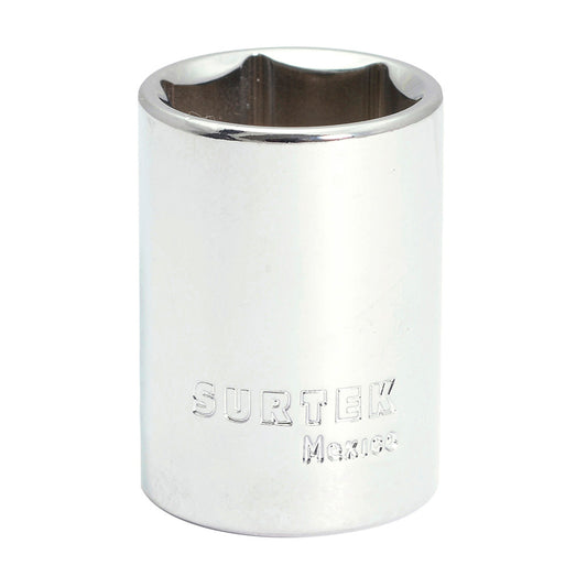 Dado en pulgadas cuadro de 1/2", 6 puntas, 5/8" Surtek