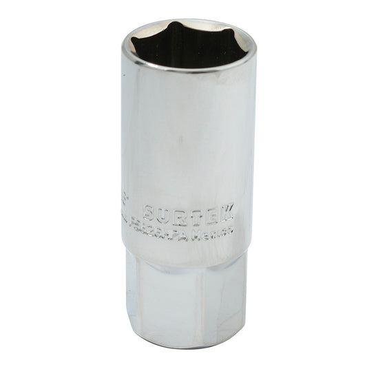 Dado para bujía con neopreno cuadro de 1/2", 13/16" en pulgadas Surtek