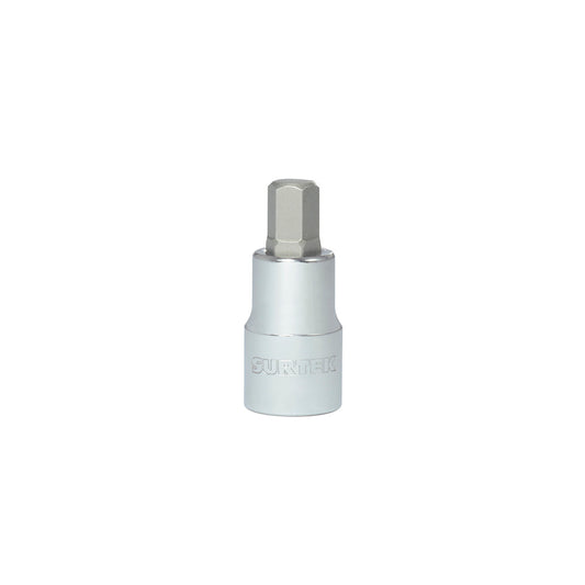 Dado con punta hexagonal cuadro de 1/2", métrico, 8 mm Surtek
