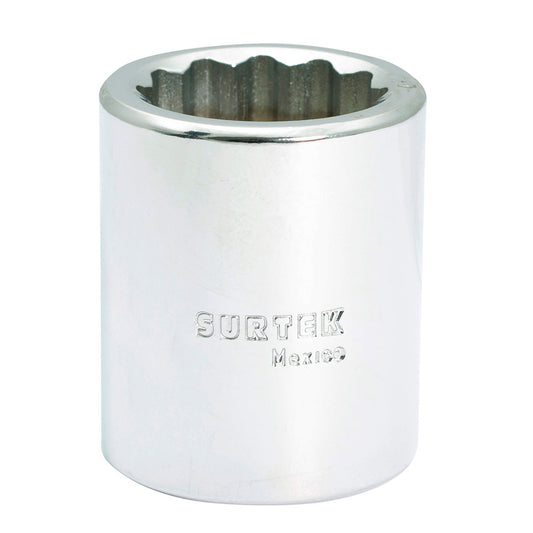 Dado cuadro de 3/4", 12 puntas, en pulgadas, 15/16" Surtek