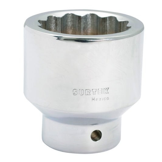 Dado cuadro de 3/4", 12 puntas, en pulgadas, 1-3/16" Surtek