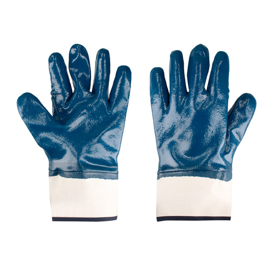 Guantes de algodón con recubrimiento de nitrilo unitalla Surtek