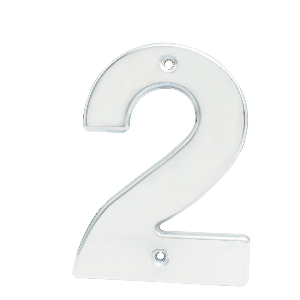 Número 2 bold 4" níquel satinado Lock