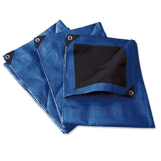 Lona de polietileno reforzada color azul, 1.5 x 2 m Surtek