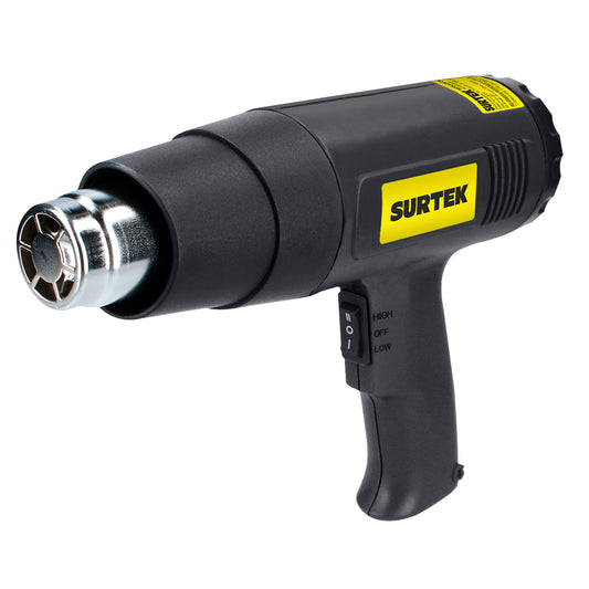 Pistola de calor 300° C a 500°C 1500 W 120 V enfriamiento rápido Surtek
