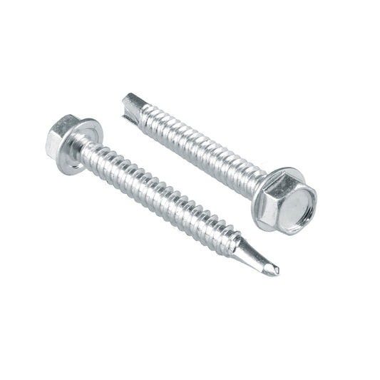 Pija cabeza hexagonal con punta de broca 1-1/4" x #14, 50 piezas Surtek