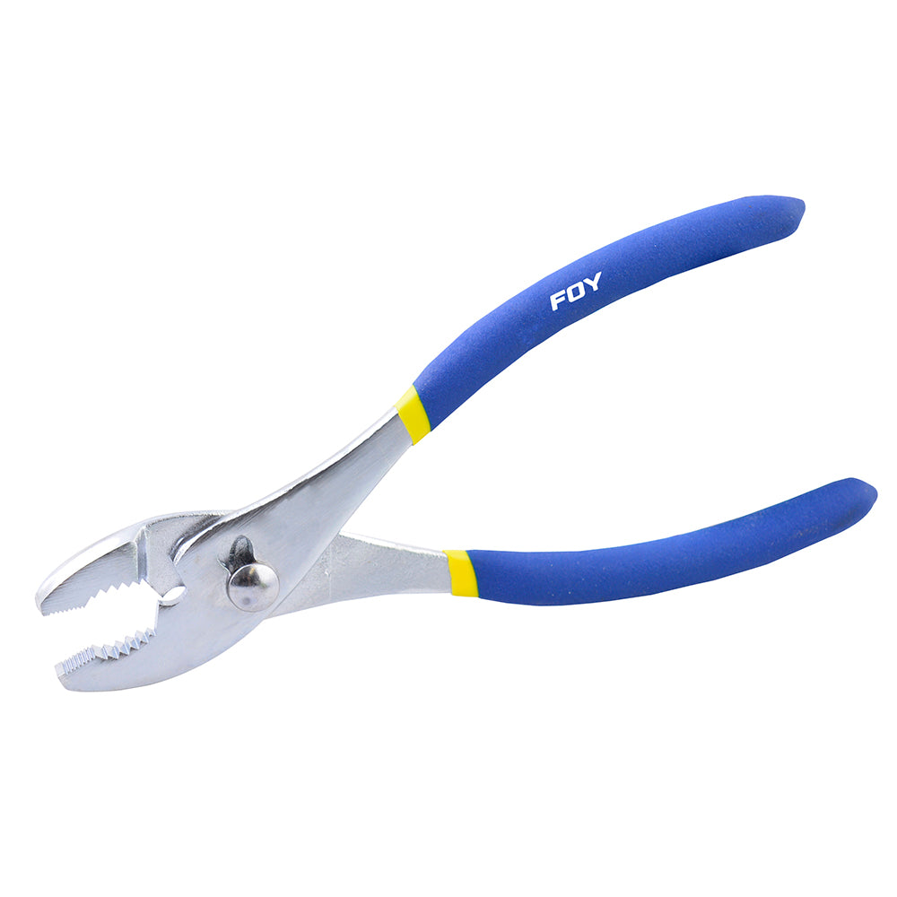 Pinza para mecánico con mango de plastisol de 8" Foy