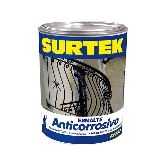 Esmalte anticorrosivo 250 ml color negro Surtek