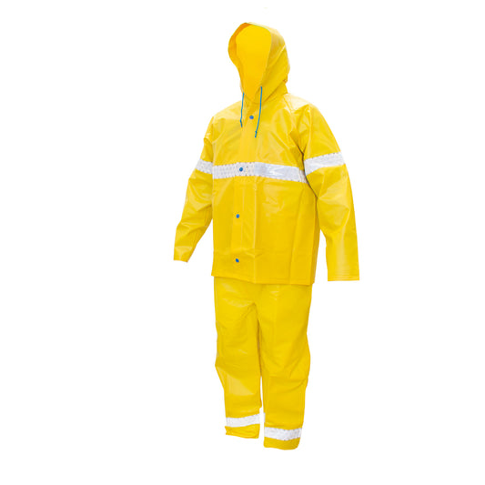 Traje impermeable con reflejante térmico M, 2 piezas Urrea