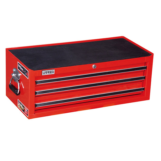Gabinete intermedio 3 gavetas color rojo serie X 27" Urrea
